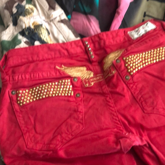 Robin's Jean Jeans Robins Jeans Red Or Camouflage Robin Jeans